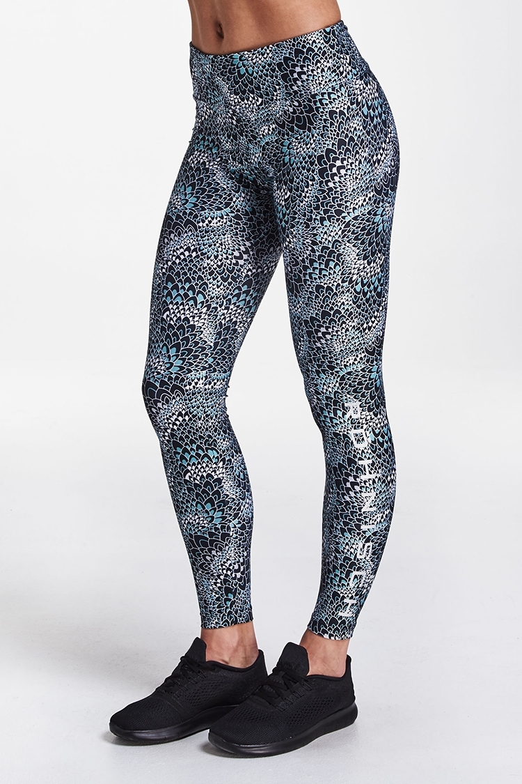 Picture of Rohnisch Flattering AOP Tights - Ivy Moody Moss