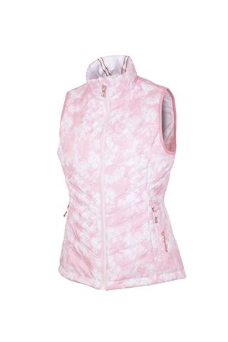 Picture of Sunice ZNS aci Reversible Gilet / Vest - Orchid Pink / White