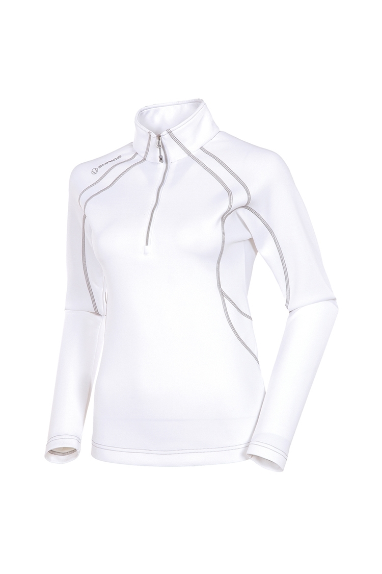 Picture of Sunice Megan 1/4 Zip Pullover - White / Ombre - XXL ONLY