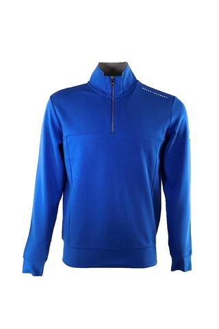Picture of Oscar Jacobson ZNS Hawkes 1/2 Zip Sweater - Blue 262