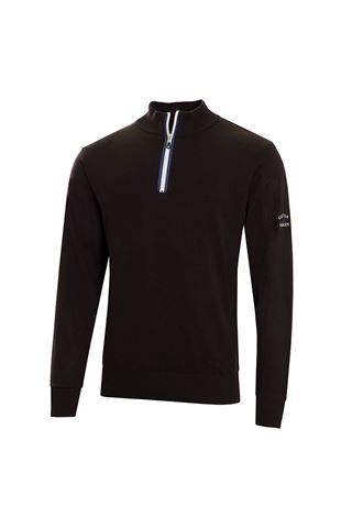 Picture of Cutter & Buck ZNS Tech Lined Windblock Sweater - Black