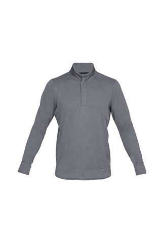 Picture of Under Armour ZNS UA Storm SweaterFleece Heather Snap Mock - Grey 513