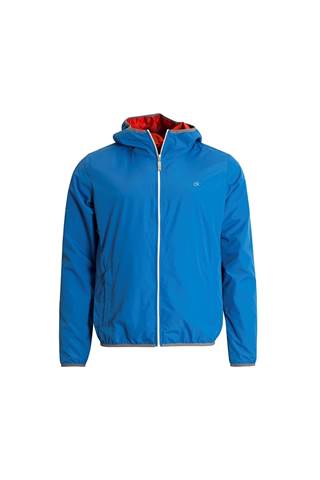 Picture of Calvin Klein 365 Hooded Wind Jacket - Marine Blue