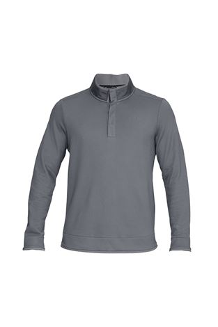 Show details for Under Armour UA Storm Sweater Fleece Snap Mock - Grey 513