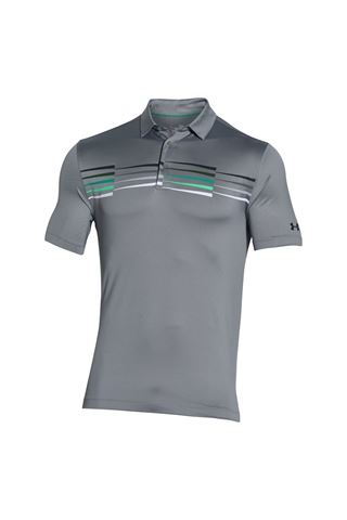 Picture of Under Armour zns UA Coldblack Ace Graphic Polo Shirt - Grey - 035