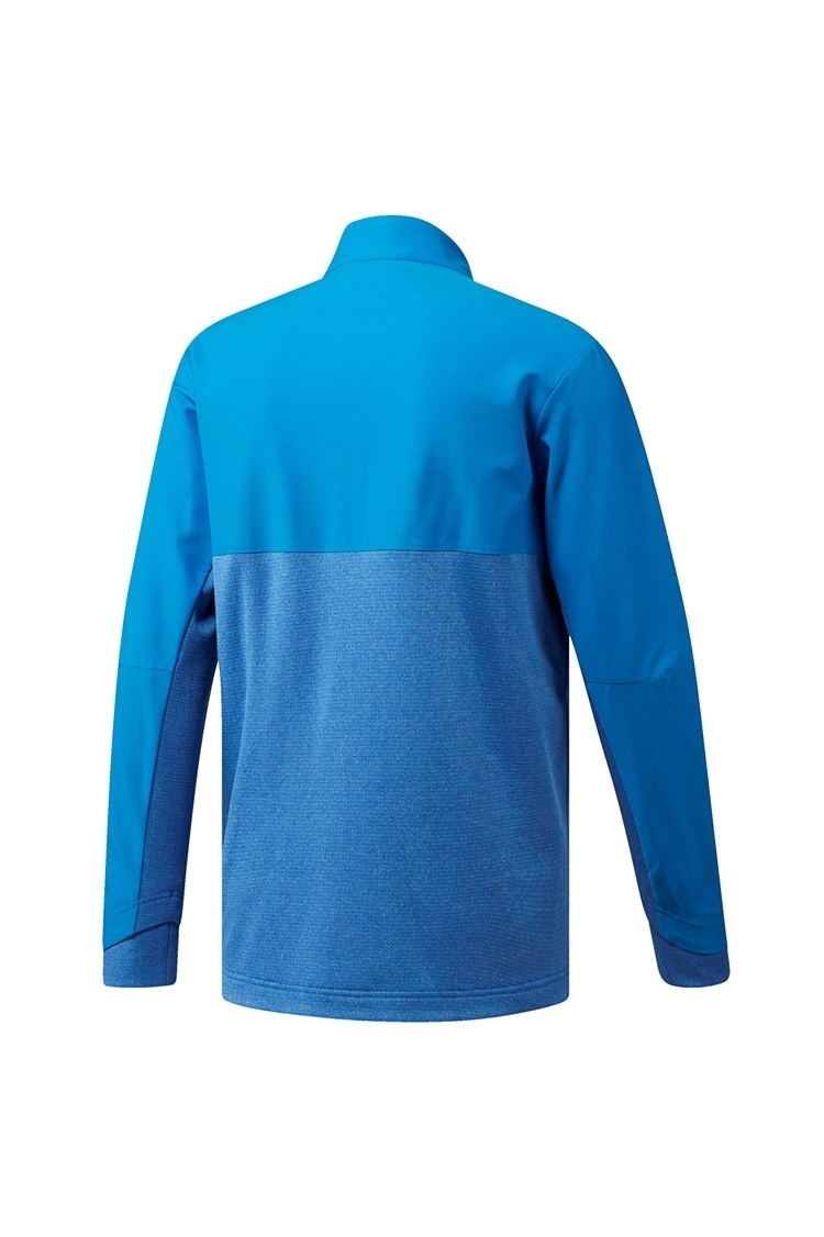 adidas Go To Adapt 1/4 Zip Sweater - Bright Blue / Fresh Splash - CZ8196
