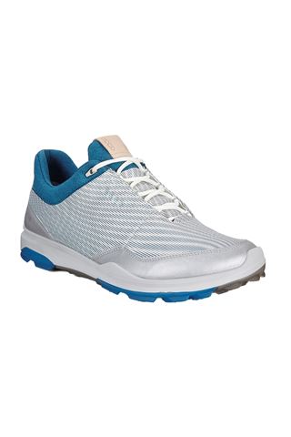 Picture of Ecco Golf Men's Hybrid 3 Golf Shoes - White / Olympian Blue