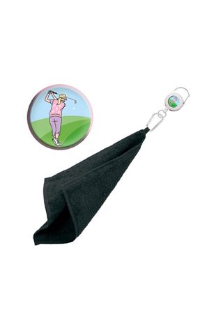 Picture of Surprizeshop zns Retractable Towel - Lady Golfer