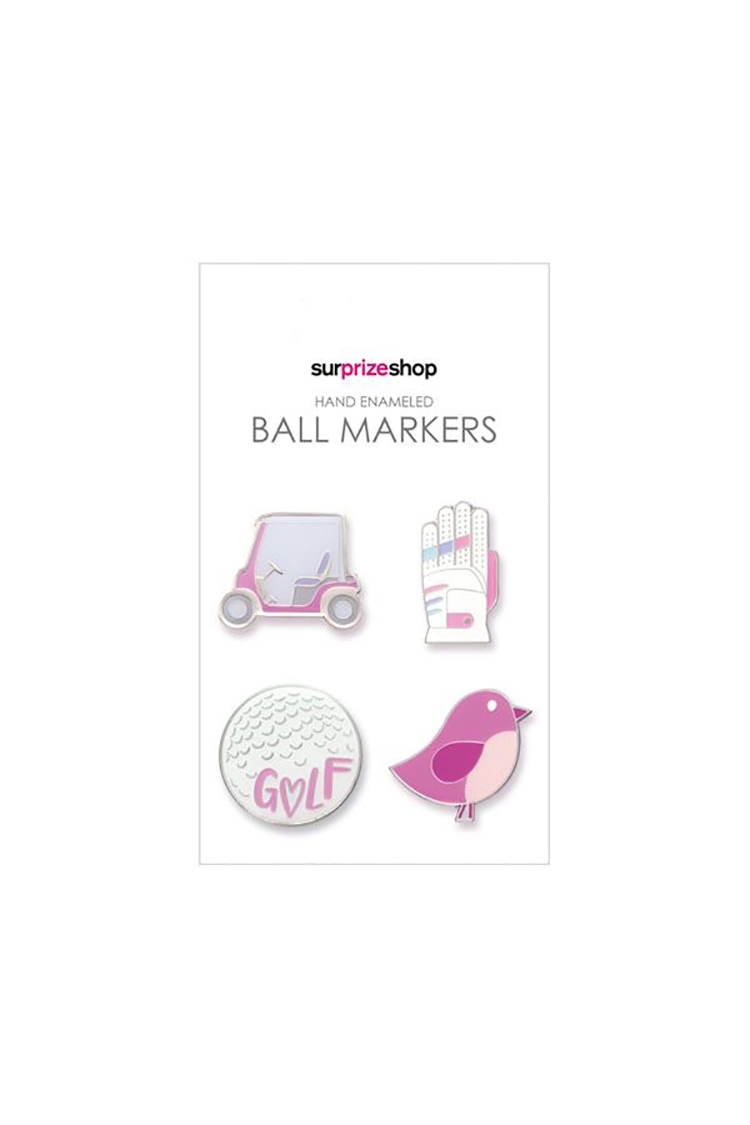 Picture of Surprizeshop zns Ball Markers - Putt for Birdie Set