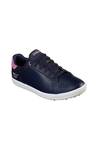Picture of Skechers zns Ladies Go Golf Drive - Shimmer Golf Shoes - Navy / Pink