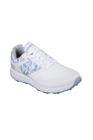 Picture of Skechers ZNS Ladies Go Golf Max Draw Golf Shoes - White / Blue