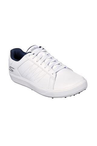 Picture of Skechers zns Men's Go Golf Drive 4 Golf Shoes - White / Navy