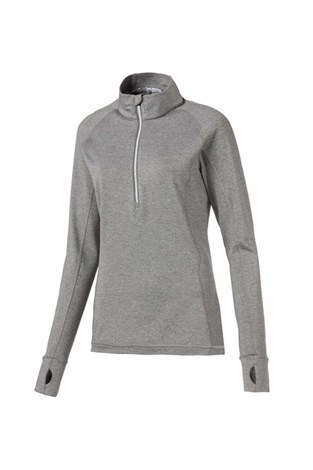 Show details for Puma Golf Women's Rotation 1/4 Zip - Medium Grey Heather (XL ONLY)