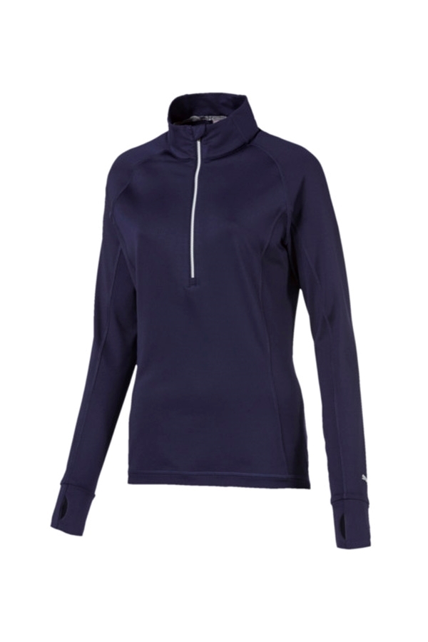 Picture of Puma Golf Women's Rotation 1/4 Zip -  Peacoat (XL ONLY)
