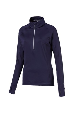 Show details for Puma Golf Women's Rotation 1/4 Zip -  Peacoat (XL ONLY)