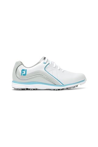 Picture of Footjoy ZNS Women's Pro SL Golf Shoes - White / Silver / Blue