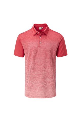 Picture of Ping zns Men's Gradient Polo Shirt - Iron Red Multi / Iron Red