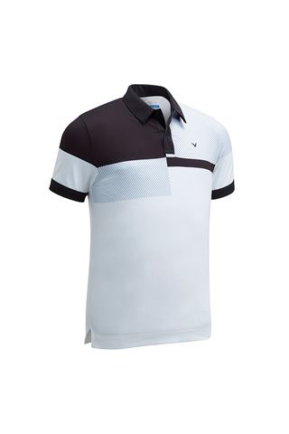 Picture of Callaway zns Men's X Chest Blocked Polo Shirt - Bright White
