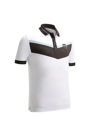 Show details for Callaway Men's X 3 Colour Blocked Polo Shirt - Bright White