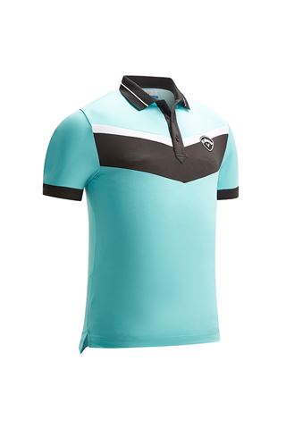 Picture of Callaway ZNS Men's X 3 Colour Blocked Polo Shirt - Blue Fish