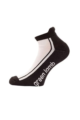 Picture of Green Lamb ZNS Colour Block Socks - 3 Pack - White / Black