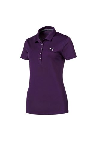 Show details for Puma Golf Ladies Pounce Polo Shirt - Majesty