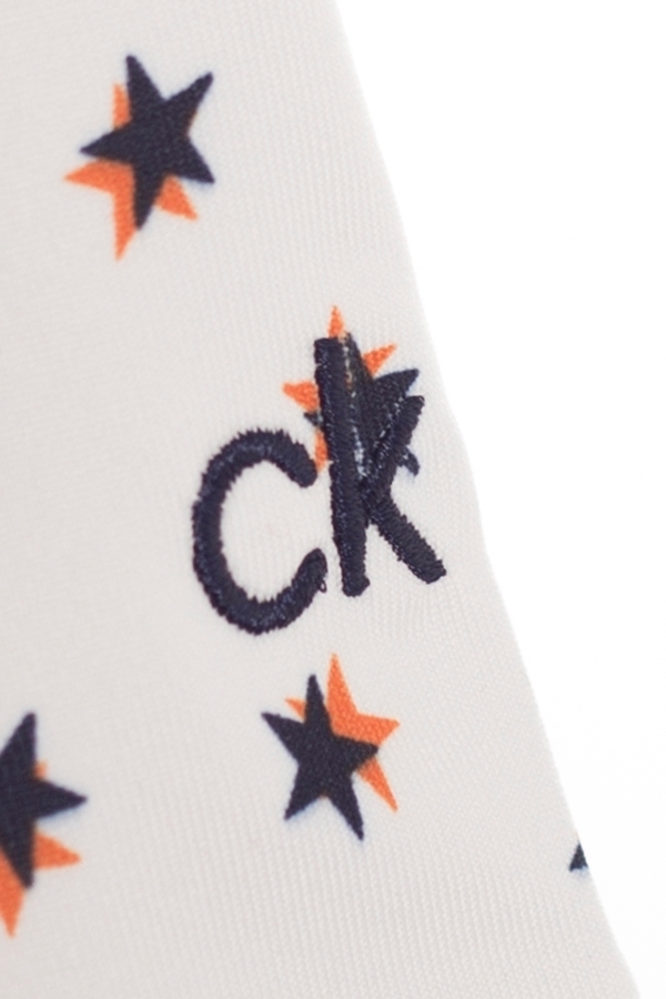 Picture of Calvin Klein Americana Polo Shirt - White / Navy