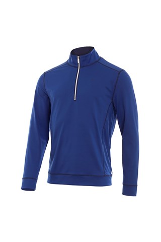 Picture of Calvin Klein zns Galaxy 1/2 Zip Top - Cobalt