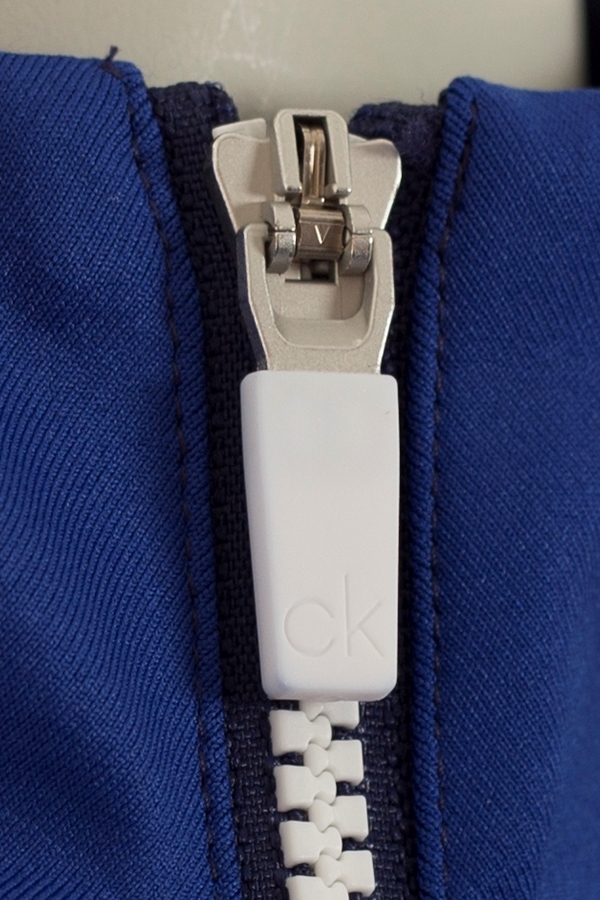 Picture of Calvin Klein zns Galaxy 1/2 Zip Top - Cobalt