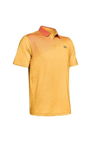 Picture of Under Armour zns  Men's Playoff 2.0 Polo Shirt - Orange Stripe 493