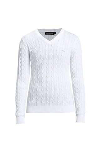 Picture of Rohnisch zns  Cable Pullover - White