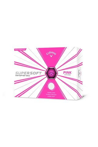Picture of Callaway ZNS Supersoft Golf Ball - Pink