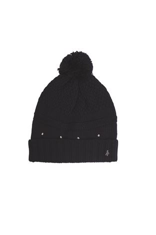 Show details for Green Lamb Ladies Inge Fleece Lined Beanie - Navy