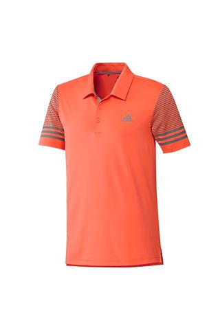 Picture of adidas zns Ultimate 365 Gradient Short Sleeve Polo Shirt - Hi Res Coral