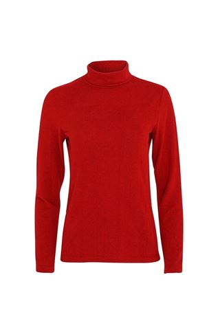 Picture of Swing out Sister zns Ladies Grace Roll Neck Baselayer - Chilli Red