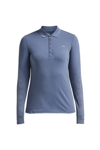 Picture of Rohnisch zns Ladies Dew Polo Shirt - Dusty Blue