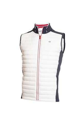 Picture of Calvin Klein ZNS Men's Golf Hybrid Vest / Gilet - Navy / White
