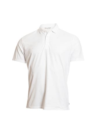 Picture of Calvin Klein zns  Men's Golf Monogram Polo Shirt - White