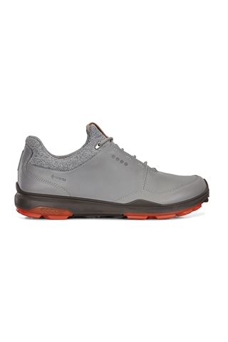 Picture of Ecco zns Men's Golf Biom Hybrid 3 Golf Shoes - Wild Dove / Fire