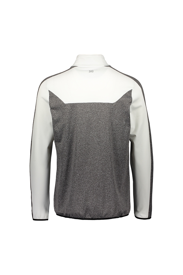 Picture of Catmandoo zns Men's Sturdy Midlayer Jacket - Grey Heather / White