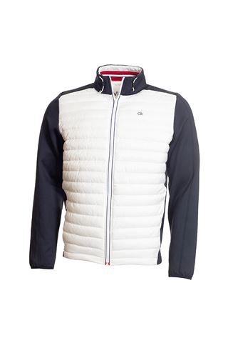 Picture of Calvin Klein zns Men's Golf Hybrid Jacket - Navy / White