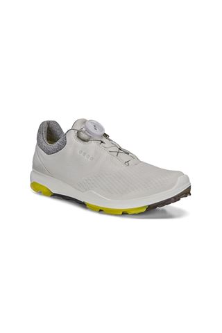 Picture of Ecco zns Ladies Biom Hybrid 3 Boa Golf Shoes - White / Canary