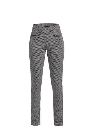 Picture of Rohnisch zns Ladies Smooth Pants - Black / White Check