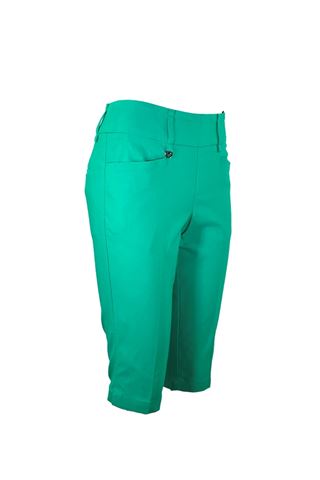 Picture of Callaway zns Ladies Chev Pull On City Shorts - Golf Green