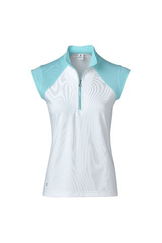 Picture of Daily Sports zns  Ladies Cathy Cap Sleeve Polo Shirt - Azul 653