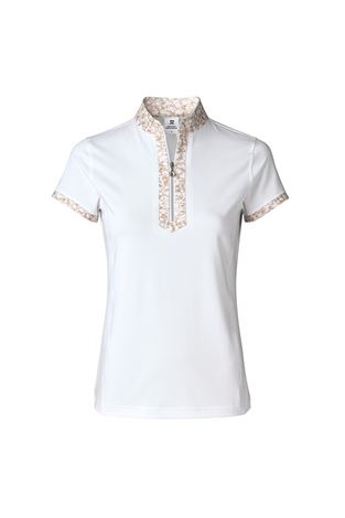 Show details for Daily Sports Ladies Nova Short Sleeve Polo Shirt - White 100