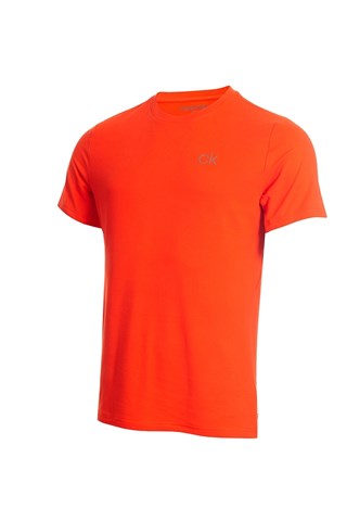 Picture of Calvin Klein zns Men's Newport Short Sleeve T-Shirt - Fiery Red