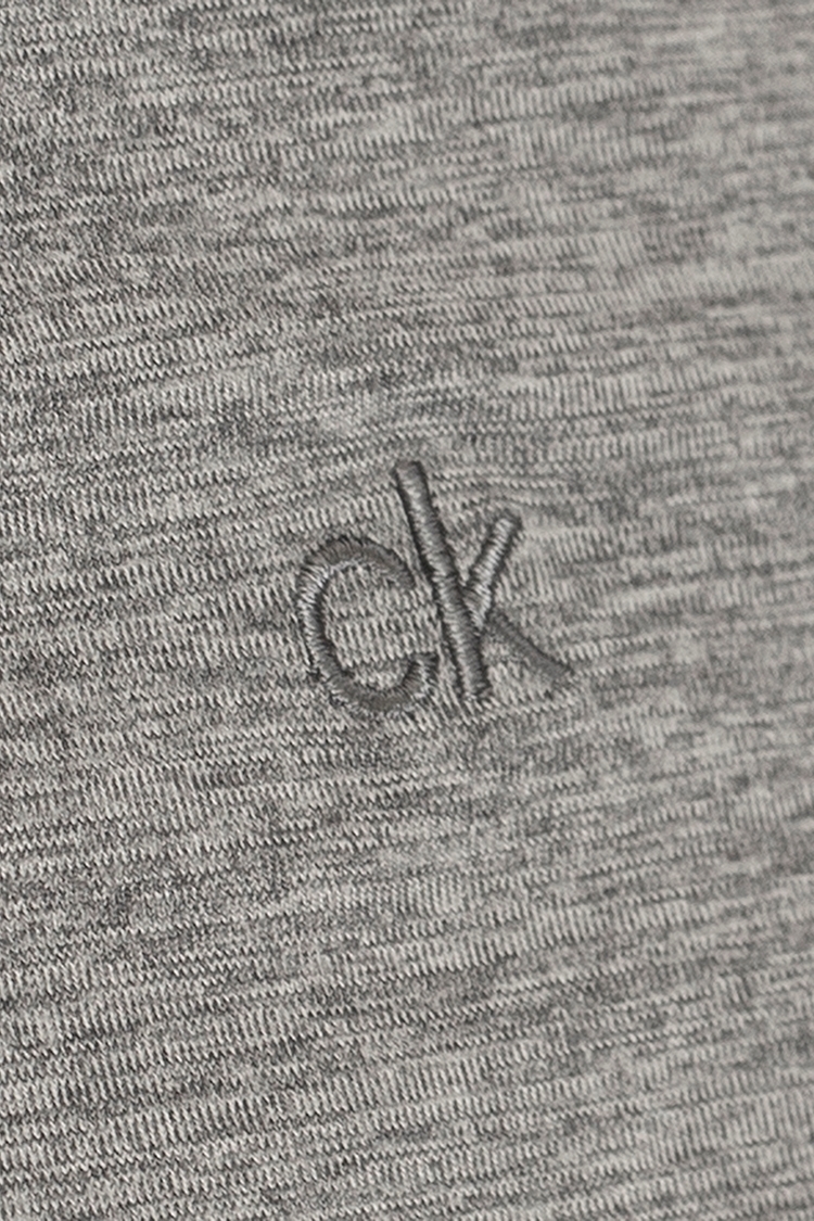 Picture of Calvin Klein zns Men's Newport Polo Shirt - Silver - Medium Only