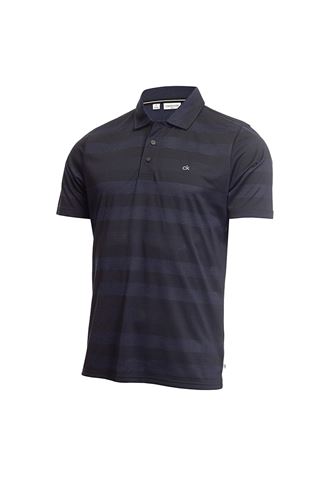 Picture of Calvin Klein ZNS Men's Shadow Stripe Polo Shirt - Navy Marl