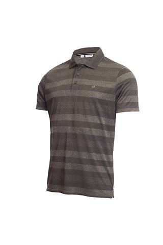 Picture of Calvin Klein Men's Shadow Stripe Polo Shirt - Charcoal Marl
